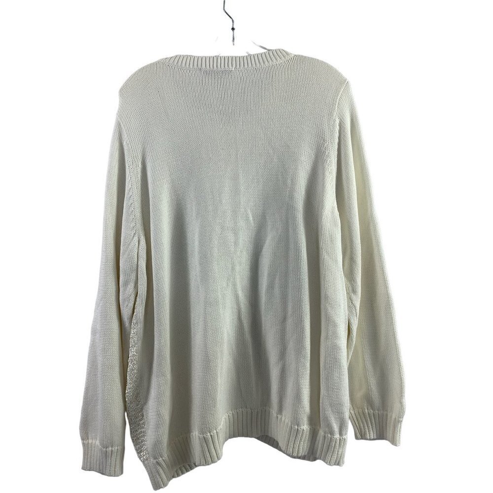 Allison Daley Women's Perfectly Pastel Cream Sweater - Picture 2 of 8